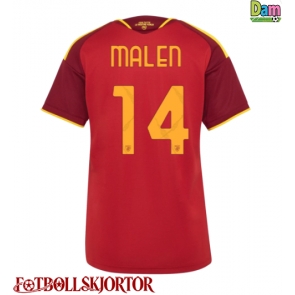 AS Roma Donyell Malen #14 Hemmatröja Dam 2026-27 Kortärmad